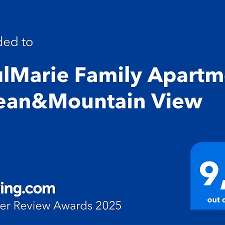 アパート Paulmarie Family Ocean&mountain View